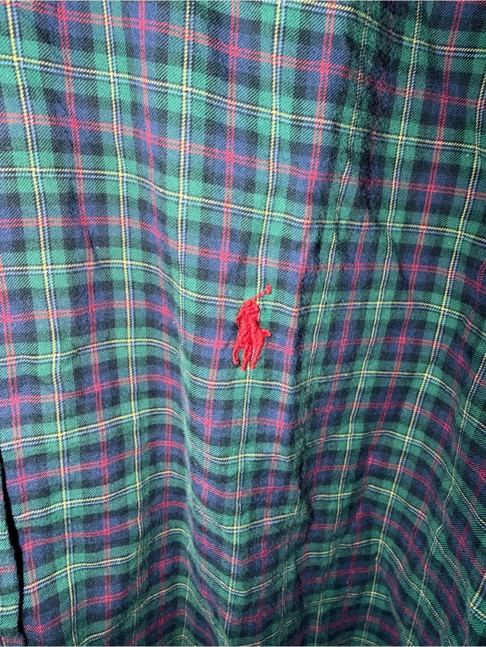 Polo Ralph Lauren collar bottom